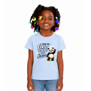 I Took My First Steps With Jesus Youth Tee